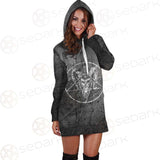 Pentagram Symbol SED-0310 Hoodie Dress