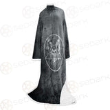 Pentagram Symbol SED-0310 Sleeved Blanket