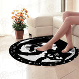 Satan Cat SED-0311 Round Carpet