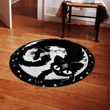 Satan Cat SED-0311 Round Carpet