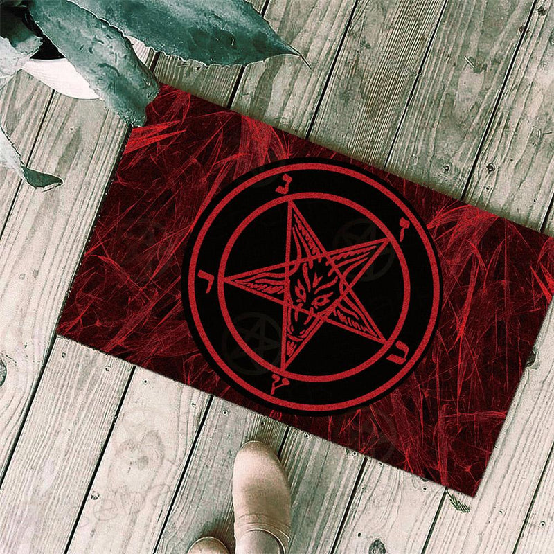 Sigil Of Baphomet SED-0312 Door Mat