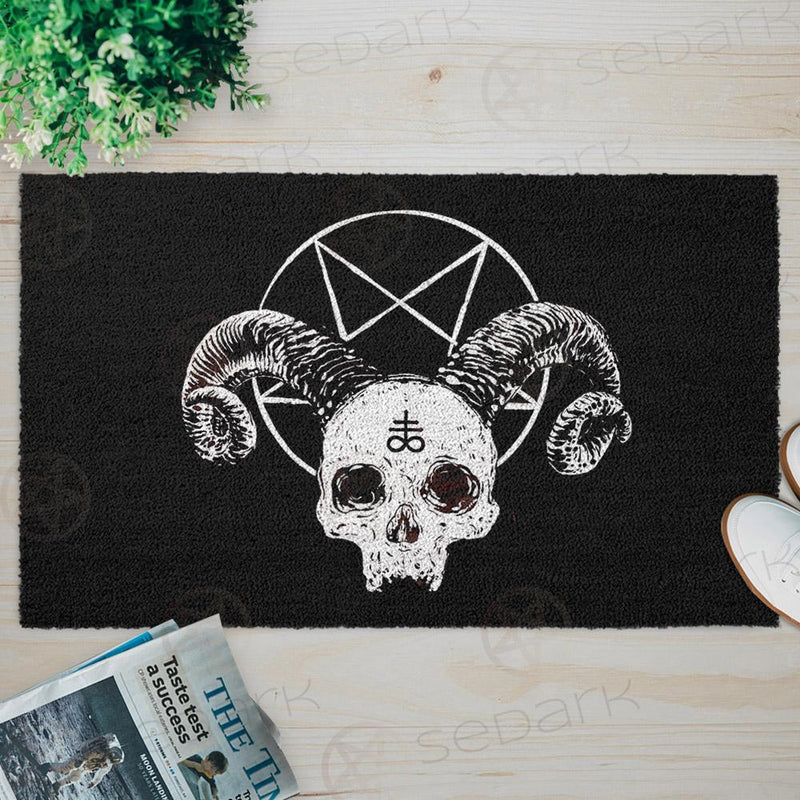 Satan Goat Head SED-0316 Door Mat