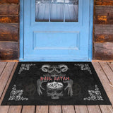 Hail Satan SED-0318 Door Mat