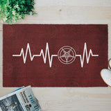 Satan Heart Beat SED-0319 Door Mat