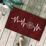 Satan Heart Beat SED-0319 Door Mat