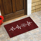 Satan Heart Beat SED-0319 Door Mat