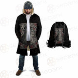 Gothic Black Crow Eye SED-0325 Cloak