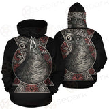 Gothic Black Crow Eye SED-0325 Hoodie & Zip-up Hoodie