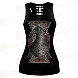 Gothic Black Crow Eye SED-0325 Women Tank Top