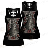 Gothic Black Crow Eye SED-0325 Women Tank Top