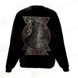 Gothic Black Crow Eye SED-0325 Unisex Sweatshirt