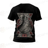 Gothic Black Crow Eye SED-0325 Unisex T-shirt