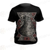 Gothic Black Crow Eye SED-0325 Unisex T-shirt