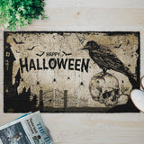 Satan Happy Halloween Door Mat