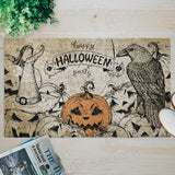 Satan Happy Halloween Party SED-0329 Door Mat