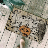 Satan Happy Halloween Party SED-0329 Door Mat