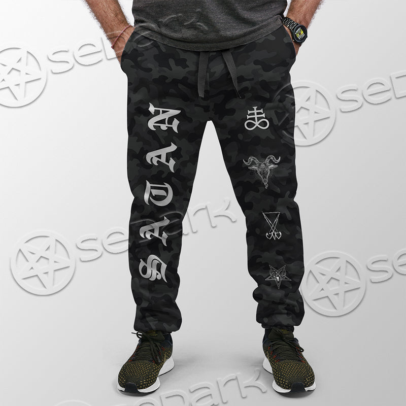 Satan Printed Joggers SED-0331