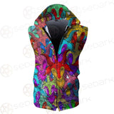 Satan Colorful SED-0334 Zip Sleeveless Hoodie