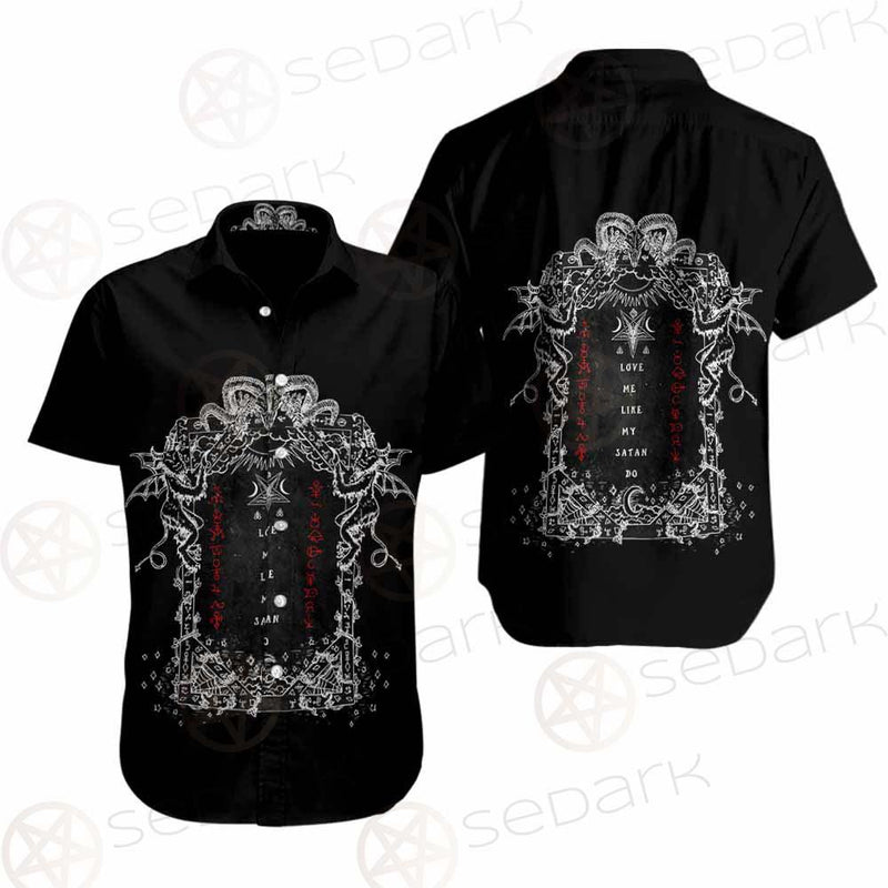 Love Me Like My Satan SED-0335 Shirt Allover