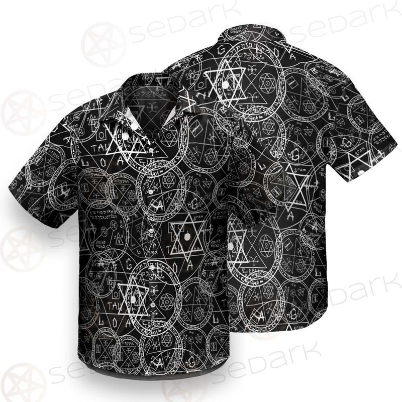 Satan Symbol SED-0336 Hawaiian Shirt & Beach Short