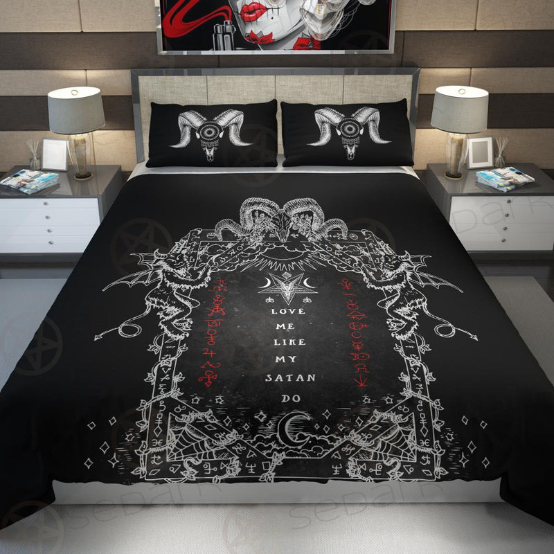 Love Me Like My Satan SED-0341 Bed set