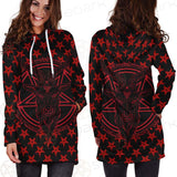 Baphomet Demon Goat Head SED-0356 Hoodie Dress