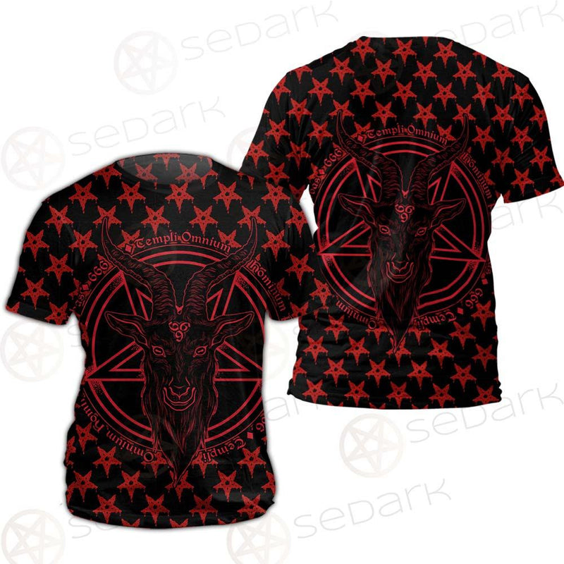 Baphomet Demon Goat Head SED-0356 Unisex T-shirt
