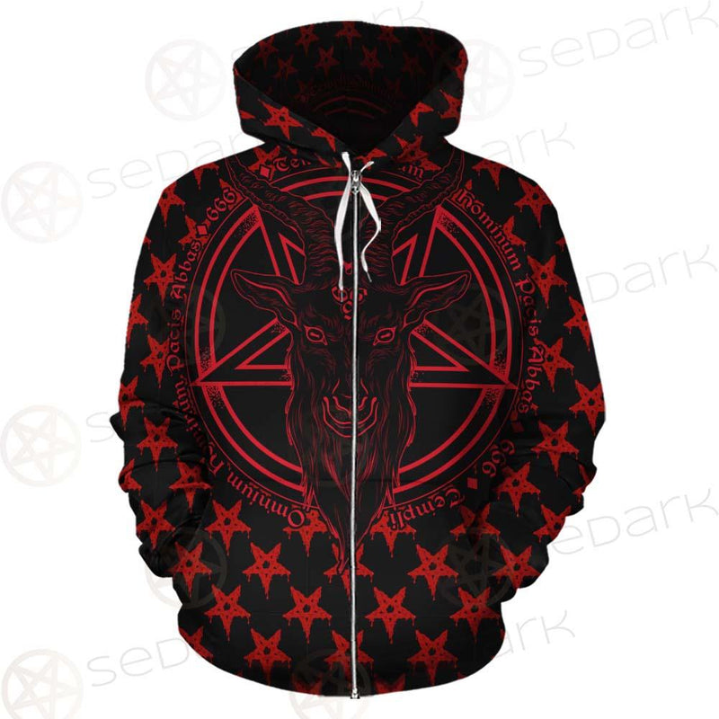 Baphomet Demon Goat Head SED-0356 Hoodie & Zip Hoodie