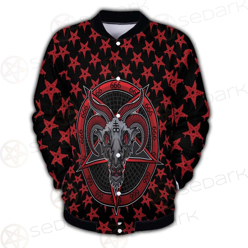 Baphomet Demon SED-0357 Button Jacket