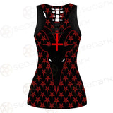 Baphomet Goat Headed Demon With The Red SED-0358 Women Tank Top