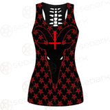 Baphomet Goat Headed Demon With The Red SED-0358 Women Tank Top