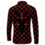 Baphomet Goat Headed Demon With The Red SED-0358 Shirt Allover