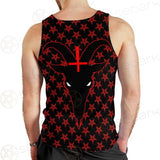 Baphomet Goat Headed Demon With The Red SED-0358 Men Tank-tops