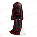 Baphomet Goat Headed Demon With The Red SED-0358 Sleeved Blanket