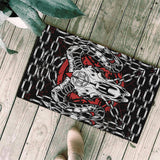 Devil Skull Demon Satanic SED-0361 Door Mat