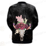 Satan Head Flowers SED-0374 Button Jacket