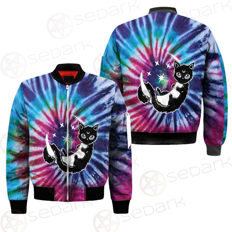 Gothic Cat Background Spill Color SED-0377 Jacket