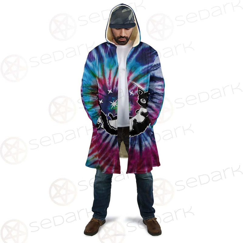 Gothic Cat Background Spill Color SED-0377 Cloak