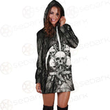 Satan Forest Black White SED-0398 Hoodie Dress