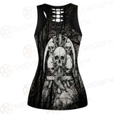 Satan Forest Black White SED-0398 Women Tank Top