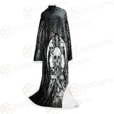 Satan Forest Black White SED-0398 Sleeved Blanket