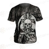 Satan Forest Black White SED-0398 Unisex T-shirt
