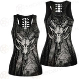 Satan Forest Black White SED-0400 Women Tank Top