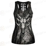 Satan Forest Black White SED-0400 Women Tank Top