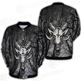 Satan Forest Black White SED-0400 Button Jacket