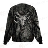 Satan Forest Black White SED-0400 Unisex Sweatshirt