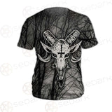 Satan Forest Black White SED-0400 Unisex T-shirt