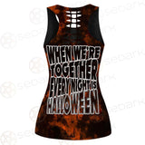 Hail Satan Halloween SED-0401 Women Tank Top