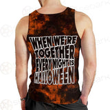 Hail Satan Halloween SED-0401 Men Tank-tops