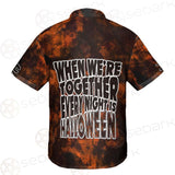 Hail Satan Halloween SED-0401 Shirt Allover